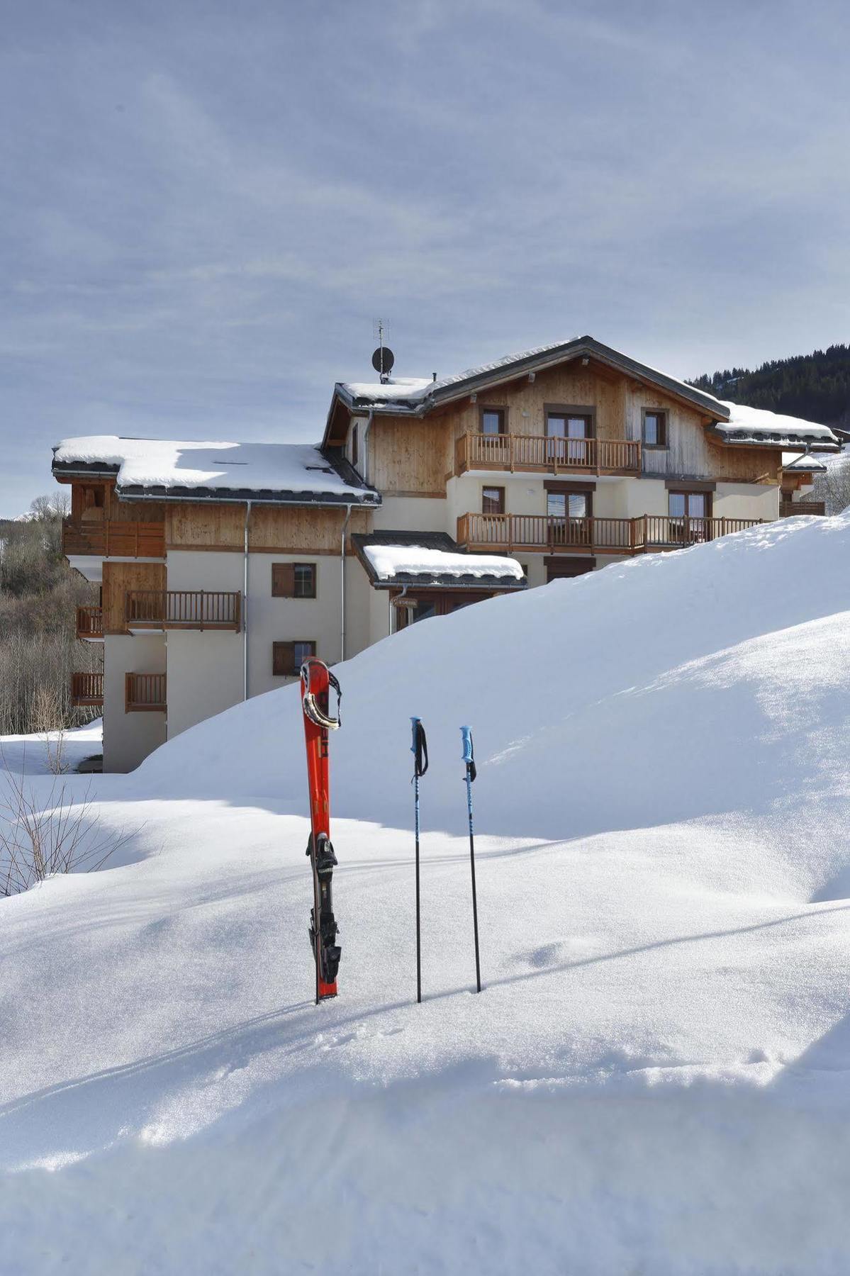 Residence Nemea Les Chalets Des Evettes Flumet Exteriér fotografie