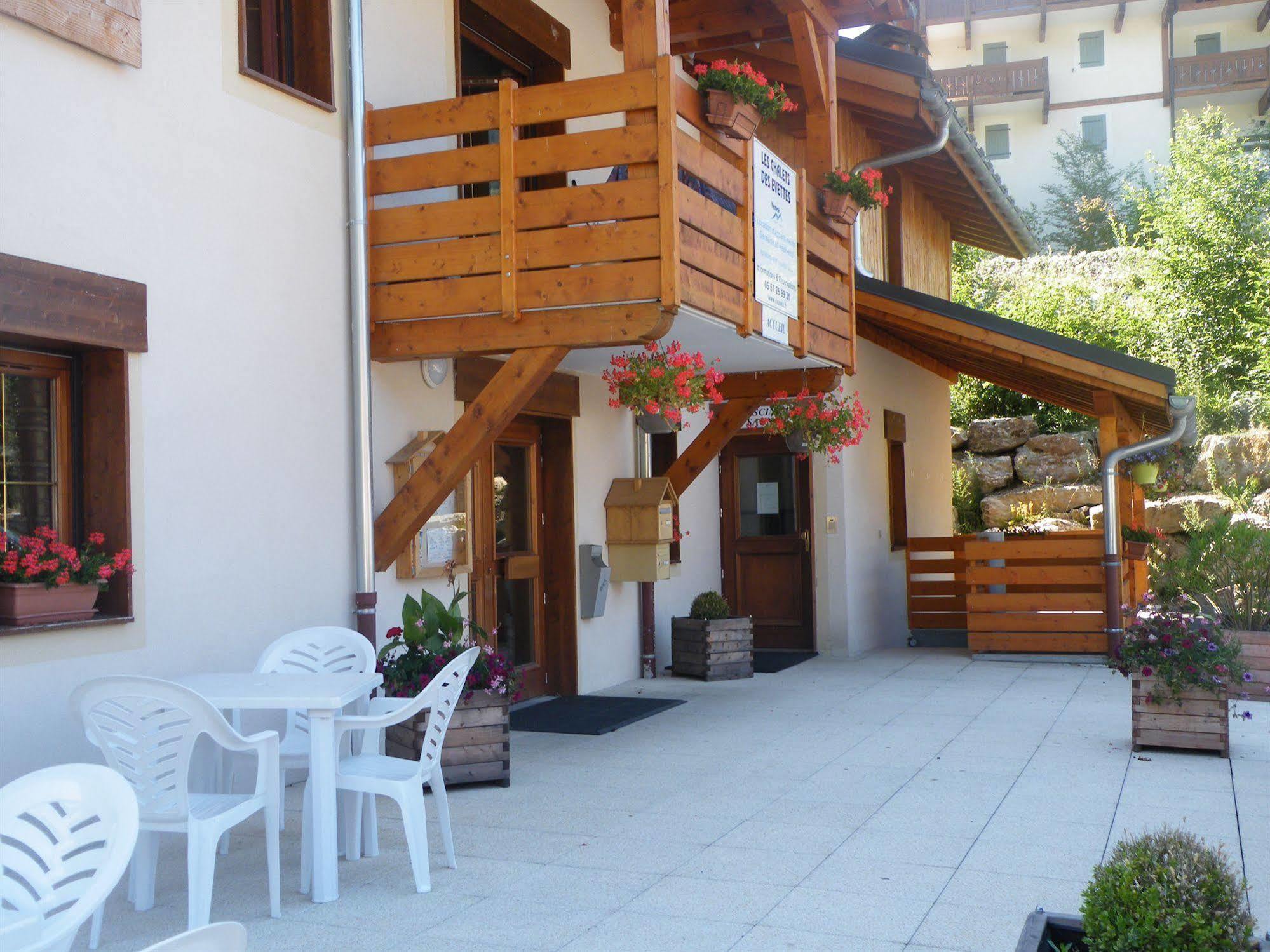 Residence Nemea Les Chalets Des Evettes Flumet Exteriér fotografie